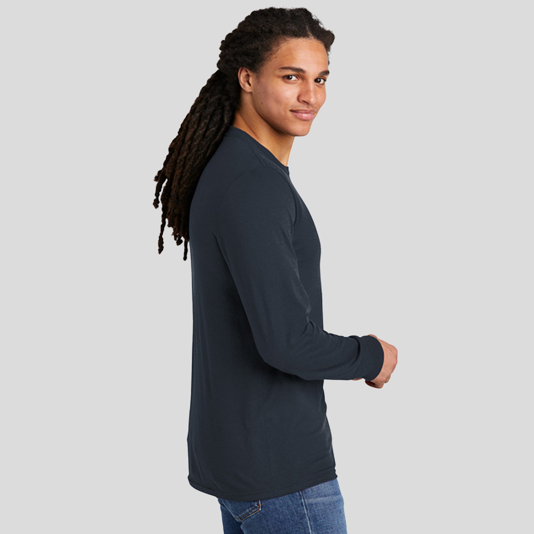 Perfect Triยฎ Long Sleeve Tee | New Navy